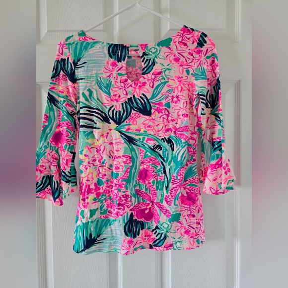 Lilly Pilitzer size XXS shirt - Picture 2 of 3